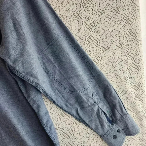 Club Room Cotton Button down Long Sleeve Shirt Men's XL - Picture 6 of 8